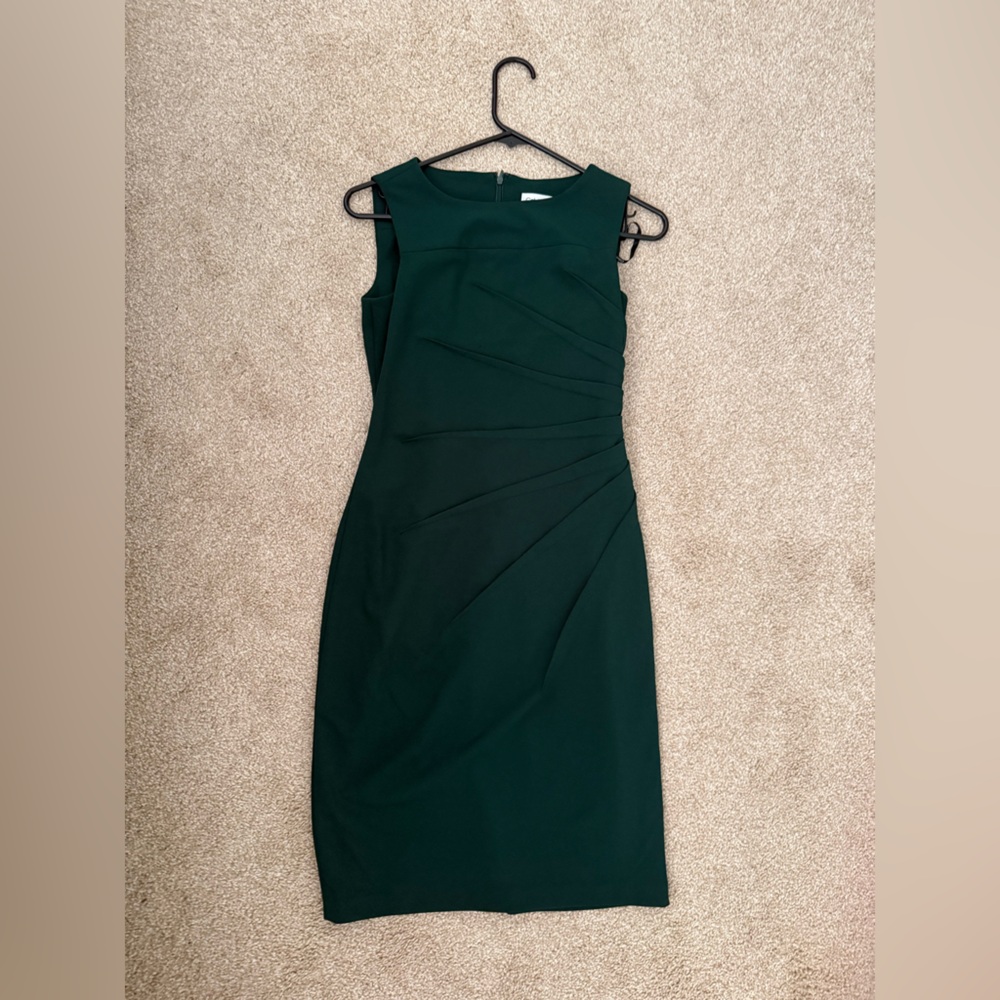 Calvin Klein Women Dress Green Size 2